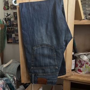 Lucky Brand Men's Straight Jeans in Dark Blue Wash